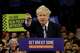 FILE - Britain's Prime Minister Boris Johnson speaks during his ruling Conservative Party's final election campaign rally at the Copper Box Arena in London, Wednesday, Dec. 11, 2019.
