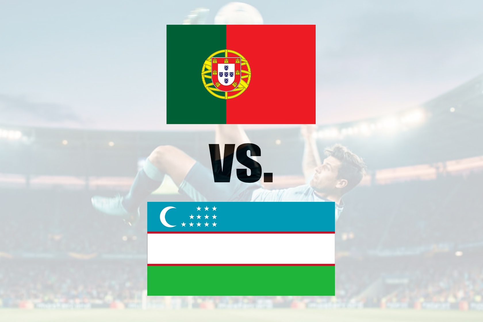 How to watch Portugal vs Uzbekistan without cable today
