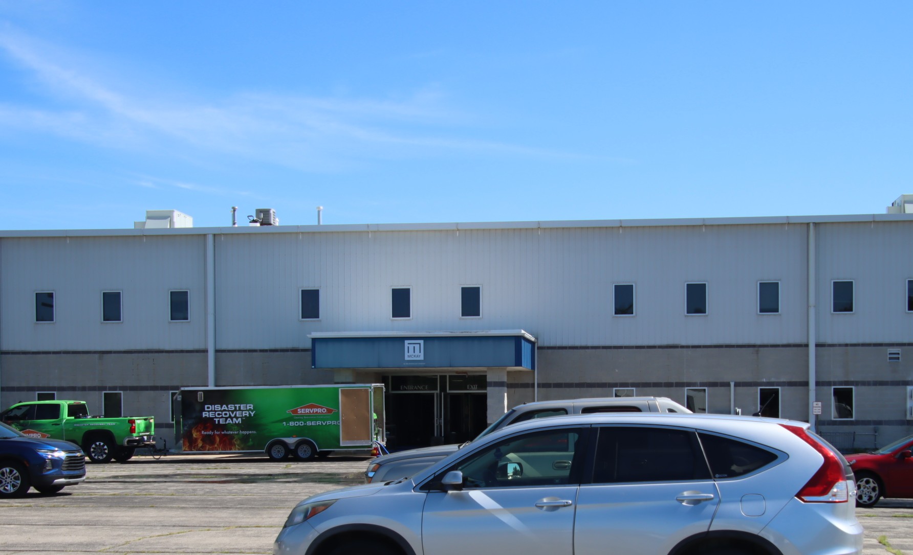 Fire caused minimal damage, according to McKay Press