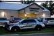 A Trinidad police patrol car is seen parked on the grass outside Trinidad City Hall on Thursday, June 18, 2026, in Trinidad, Texas.