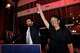 New York City Mayor Zohran Mamdani, celebrates with Democratic congressional candidate Darializa Avila Chevalier during an election night watch party Tuesday, June 23, 2026, in New York.