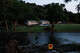 A broken heart sign is displayed near Camp Mystic in Hunt, Texas, on Tuesday, July 8, 2025, after a flash flood swept through the area on the Fourth of July.