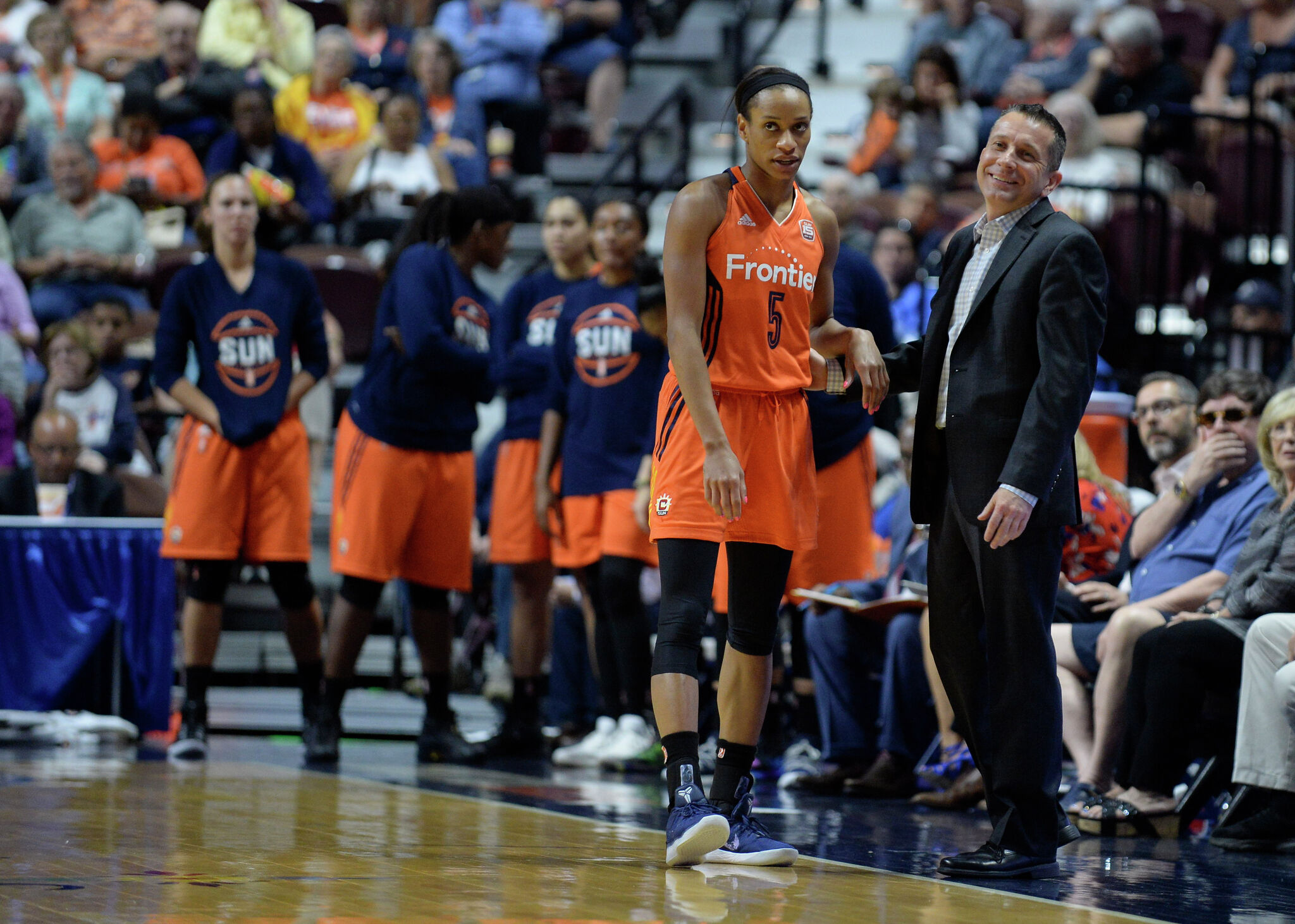 The Sun are honoring franchise legends during their final season in Connecticut.