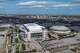 The Astrodome looms over NRG Park, still waiting for a permanent second act. (Photo by Kirby Lee/Getty Images)