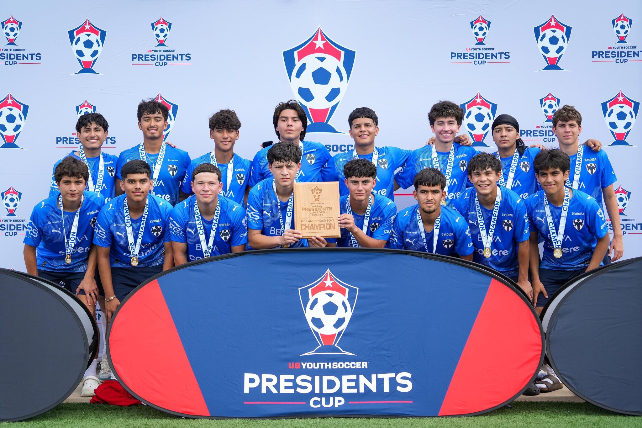 Rayados Laredo U18 captured the US Youth Soccer South Central Regional Championship to earn a berth in the Presidents Cup National Championships.