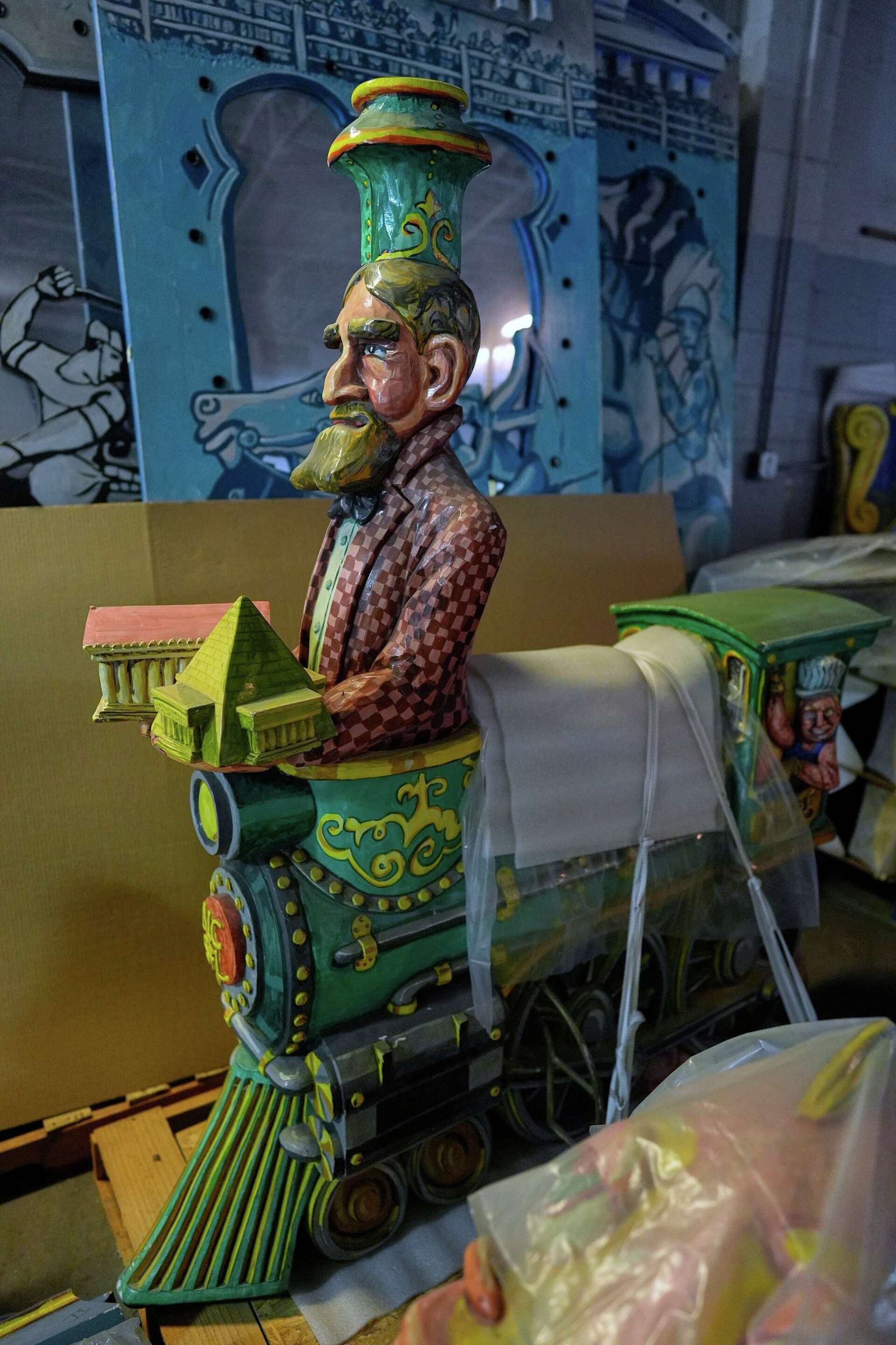 Will Red Grooms' whimsical, wonderful Tennessee Fox Trot Carousel