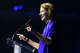 Texas Rep. Vikki Goodwin, candidate for Lt. Governor, speaks during the Texas Democratic Convention at the Hilliard Center in Corpus Christi on Friday, June 26, 2026.