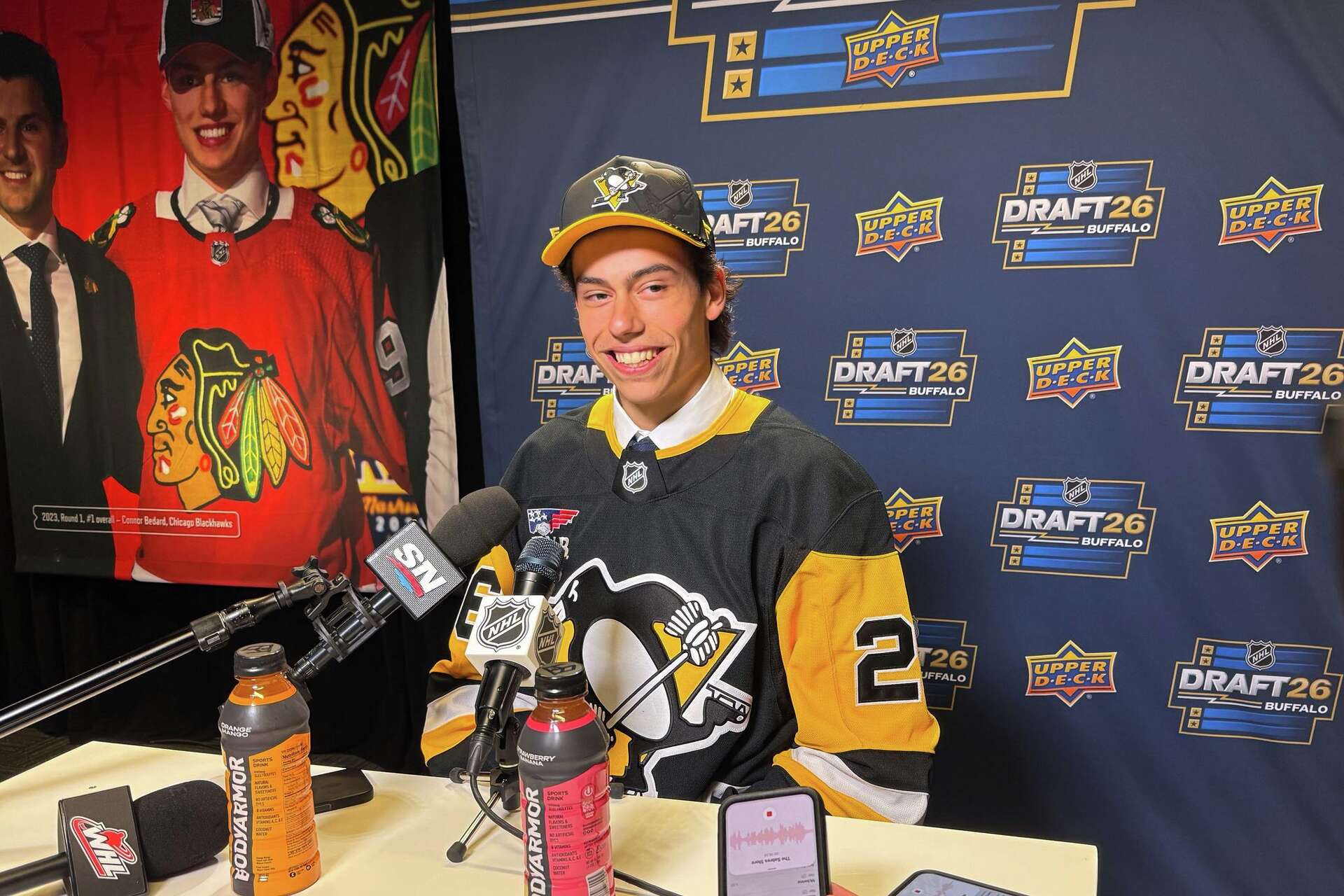 Pittsburgh is twin city after Penguins draft Markus Ruck in 2nd round ...