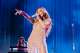 Hilary Duff onstage for her sold-out show at the Woodlands Pavilion, June 27, 2026.