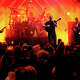 Inductee Dave Matthews (2nd from R) of Dave Matthews Band performs onstage at the 2024 Rock & Roll Hall Of Fame Induction Ceremony at Rocket Mortgage Fieldhouse on October 19, 2024 in Cleveland, Ohio.