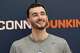 UConn men's basketball forward Alex Karaban?on Selection Sunday on Sunday, March 15, 2026 in Storrs.