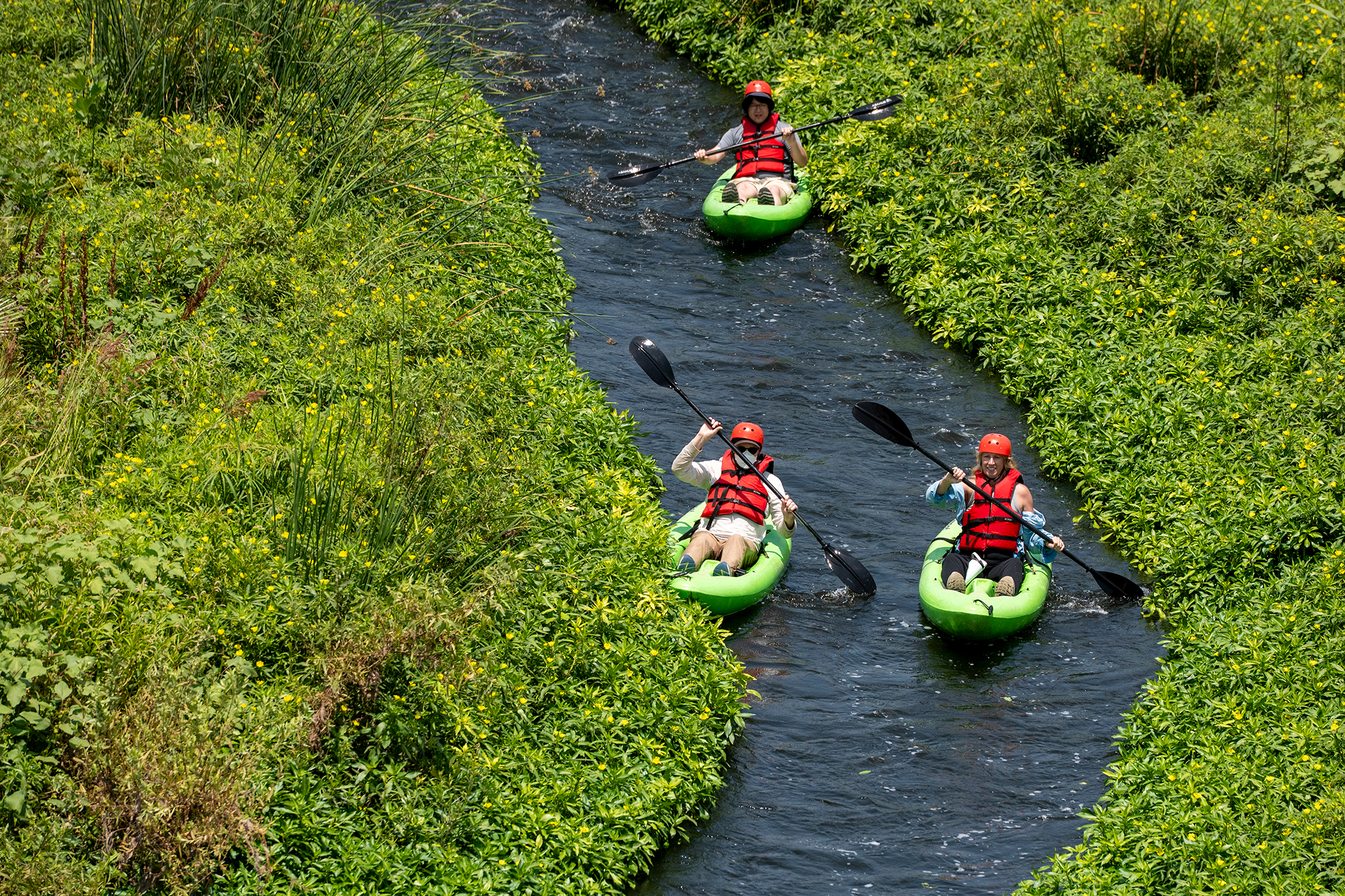 LA's infamous concrete-bound river is now a flourishing kayaking spot