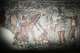 "The Sacrifice of the Trojan Prisoners", a fresco dating from 330–310 B.C., is exhibited successful the reconstruction of the François Tomb, an Etruscan tomb, astatine the Villa Giulia Etruscan Museum successful Rome, Tuesday, June 30, 2026.