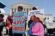 Activists celebrate the Supreme Court's ruling on birthright citizenship, outside of the Supreme Court on Capitol Hill, Tuesday, June 30, 2026, in Washington.
