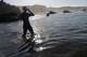 Marathon swimmer Catherine Breed trains near Trinidad (Humboldt County) in June 2026 for her 900-mile Swim California project. She plans to section-swim the entire length of the state's coast from the Oregon border south, starting in July 2026.