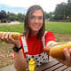 San Francisco resident Tandra Childress is pictured in Glen Park ahead of her showing in the Nathan’s Famous International Hot Dog Eating Contest, as seen on Tuesday, June 23, 2026.