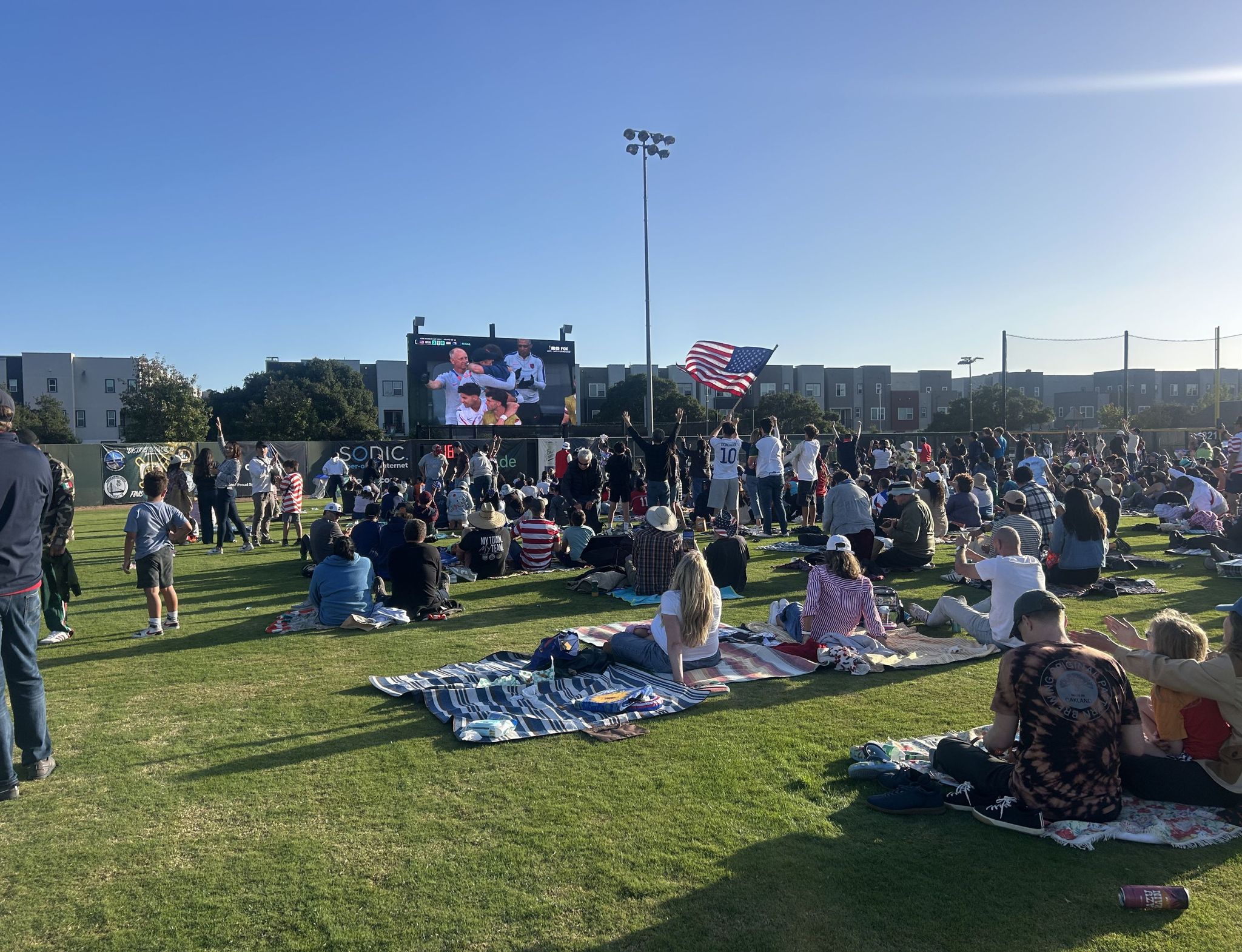Oakland: Record Turnout For World Cup Watch Party At Raimondi Park