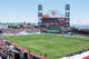 Una vista general de un partido entre Bay FC y Washington Spirit en Oracle Park el 23 de agosto de 2025 en San Francisco.