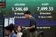 Currency traders work near a screen showing the Korea Composite Stock Price Index (KOSPI) and the foreign exchange rate between U.S. dollar and South Korean won at the foreign exchange dealing room of the Hana Bank headquarters in Seoul, South Korea, Friday, July 3, 2026.