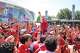 Egypt fans rally ahead of a FIFA World Cup Round of 32 match against Australia, on Friday, July 3, 2026 , at Dallas Stadium in Arlington.