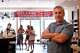 Made in Kansas City owner Keith Bradley has seen an influx of customers for his business as soccer fans have flocked to the city which is hosting FIFA World Cup soccer games Monday, June 29, 2026, in Kansas City, Kan.