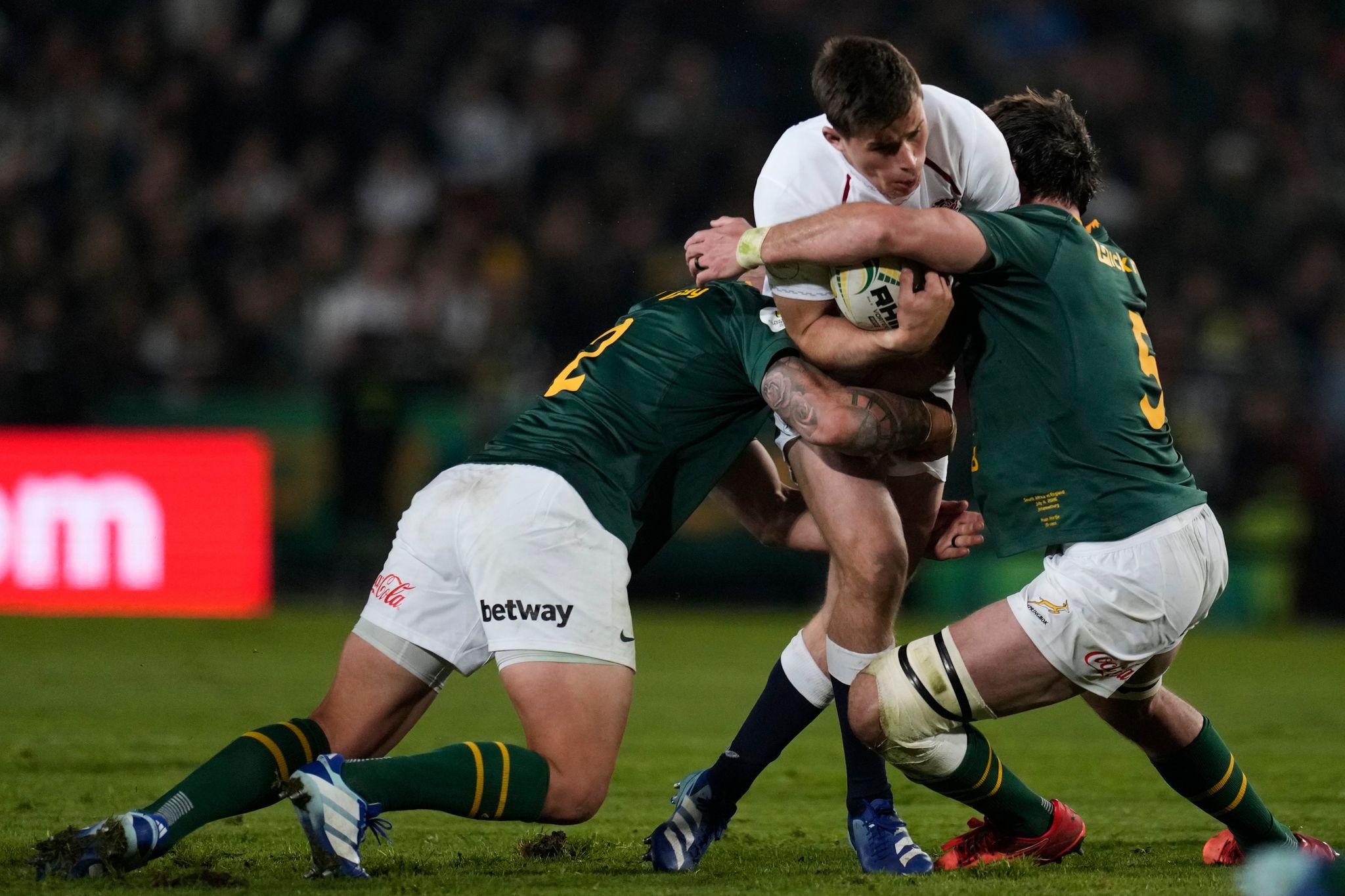South Africa rips England after a stunning 3-try blitz start in Nations Championship