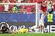 Morocco's Azzedine Ounahi (8), celebrates after scoring their second goal during the World Cup round of 16 soccer match between Canada and Morocco in Houston, Saturday, July 4, 2026.