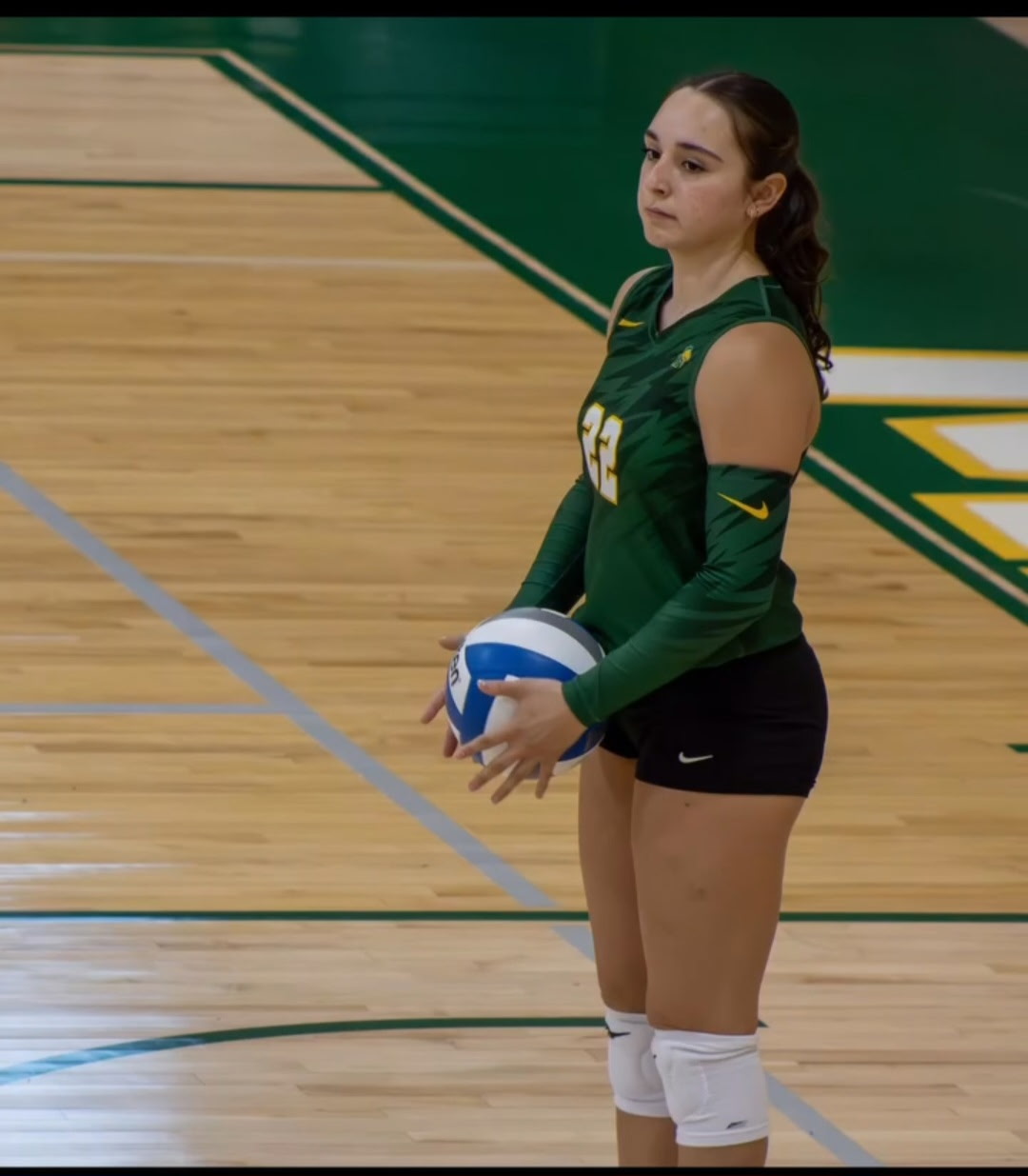 Former United High School volleyball standout Carolina Samaniego enjoyed an award-winning freshman season at Marywood University.