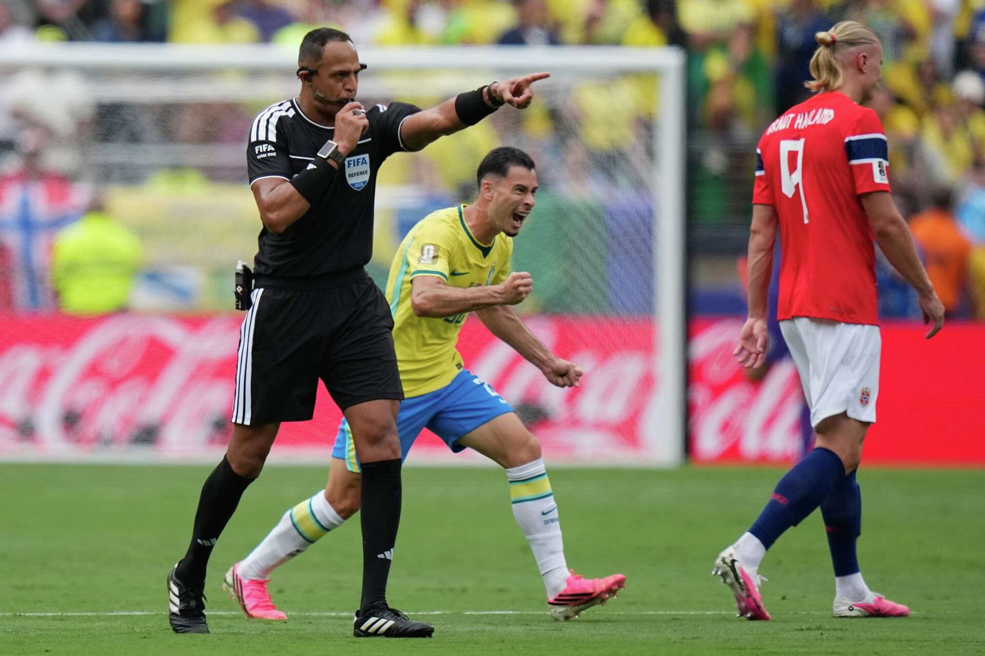 Brazil vs. Norway and Mexico vs. England with World Cup