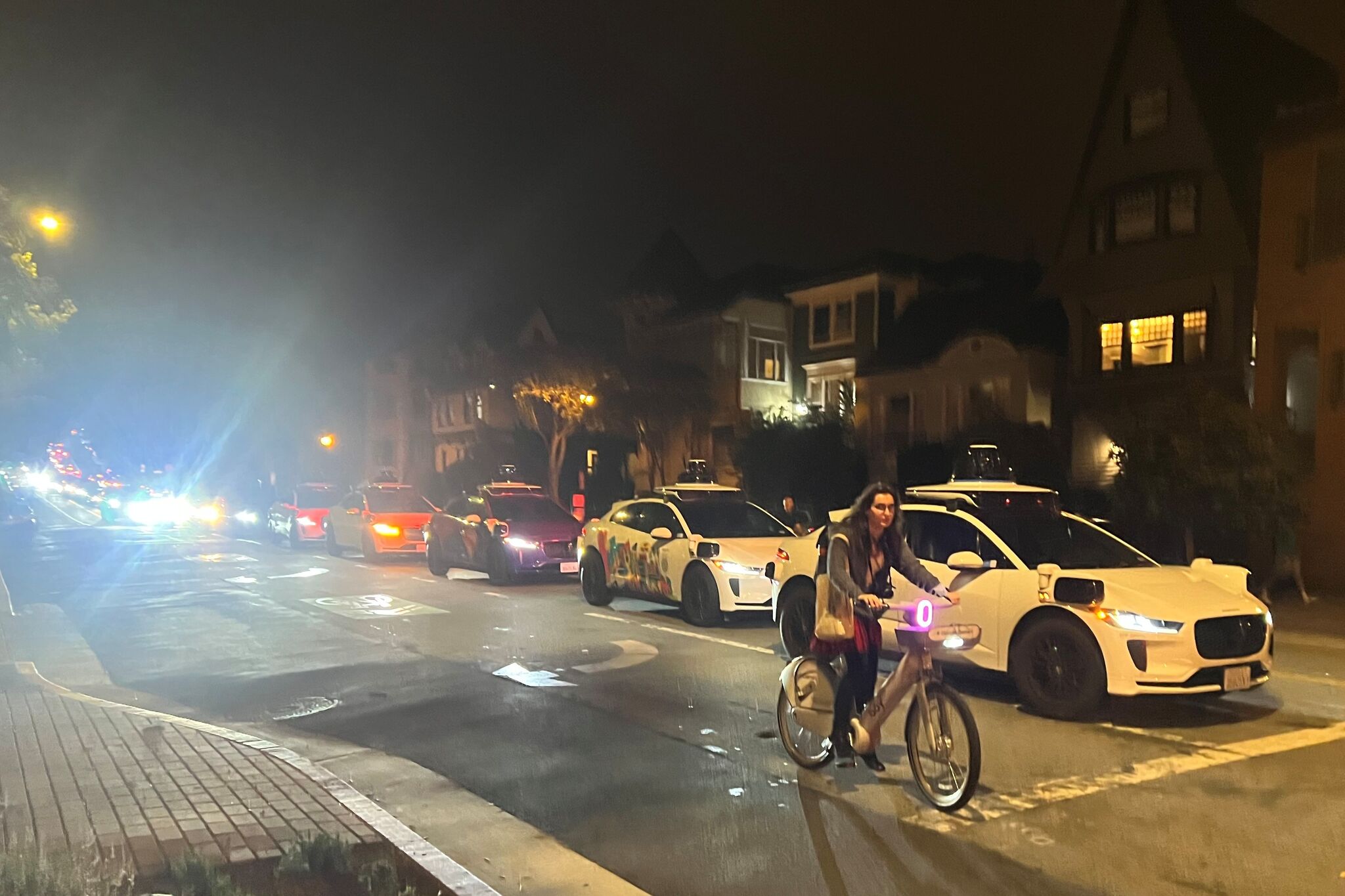 Waymo vehicle catches fire during chaotic San Francisco Fourth of July