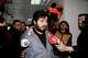 FILE - In this Tuesday, Dec. 17, 2013 photo, Turkish-Iranian businessman Reza Zarrab, who is charged currently in the U.S. for evading sanctions on Iran, is surrounded by the media members as he arrives at a courthouse in Istanbul, in a separate case against him. (Depo Photos via AP, File)