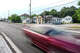 A car passes through the 6800 block on Canal Street after a shooting occurred in Houston, Tuesday, July 7, 2026.