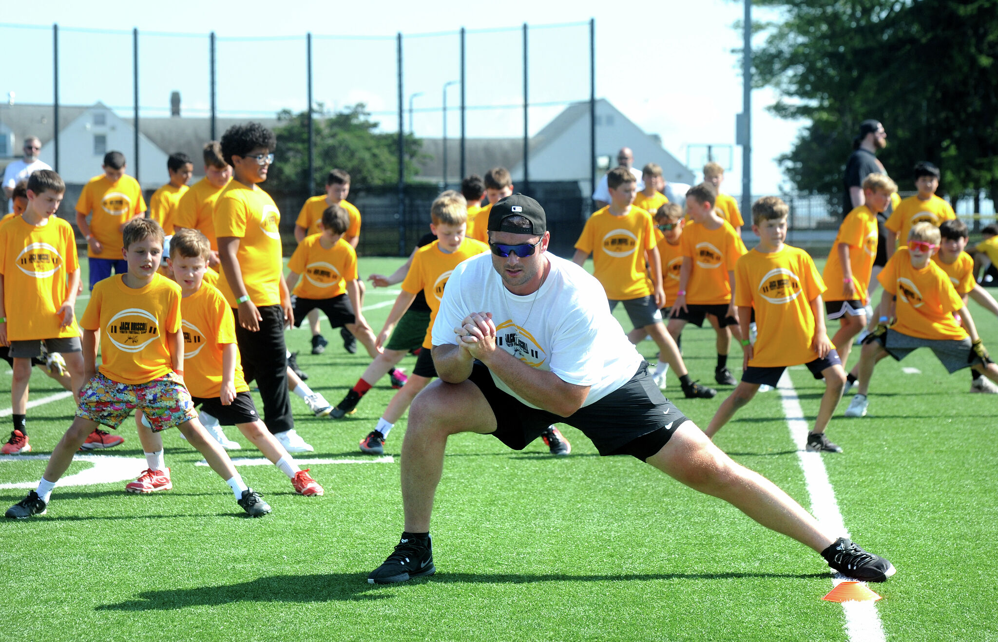 NFL lineman Jack Driscoll returns home to host youth football camp