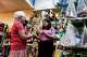 Rep. Haley Stevens, D-Mich., shops at the Decadent Dogs pet store with owner, Roxanne Leder, in South Haven, Mich., on Tuesday, July 7, 2026.