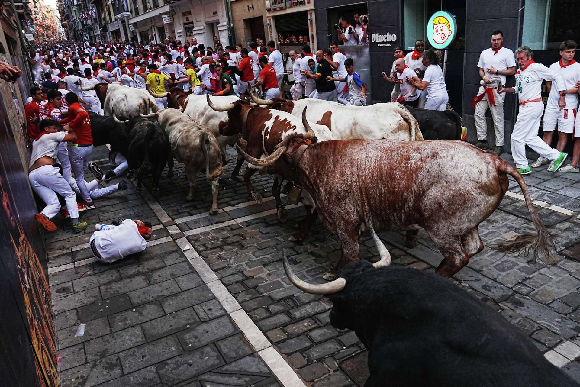 Photos of Spain’s San Fermín festival as revelers fill Pamplona for the ...