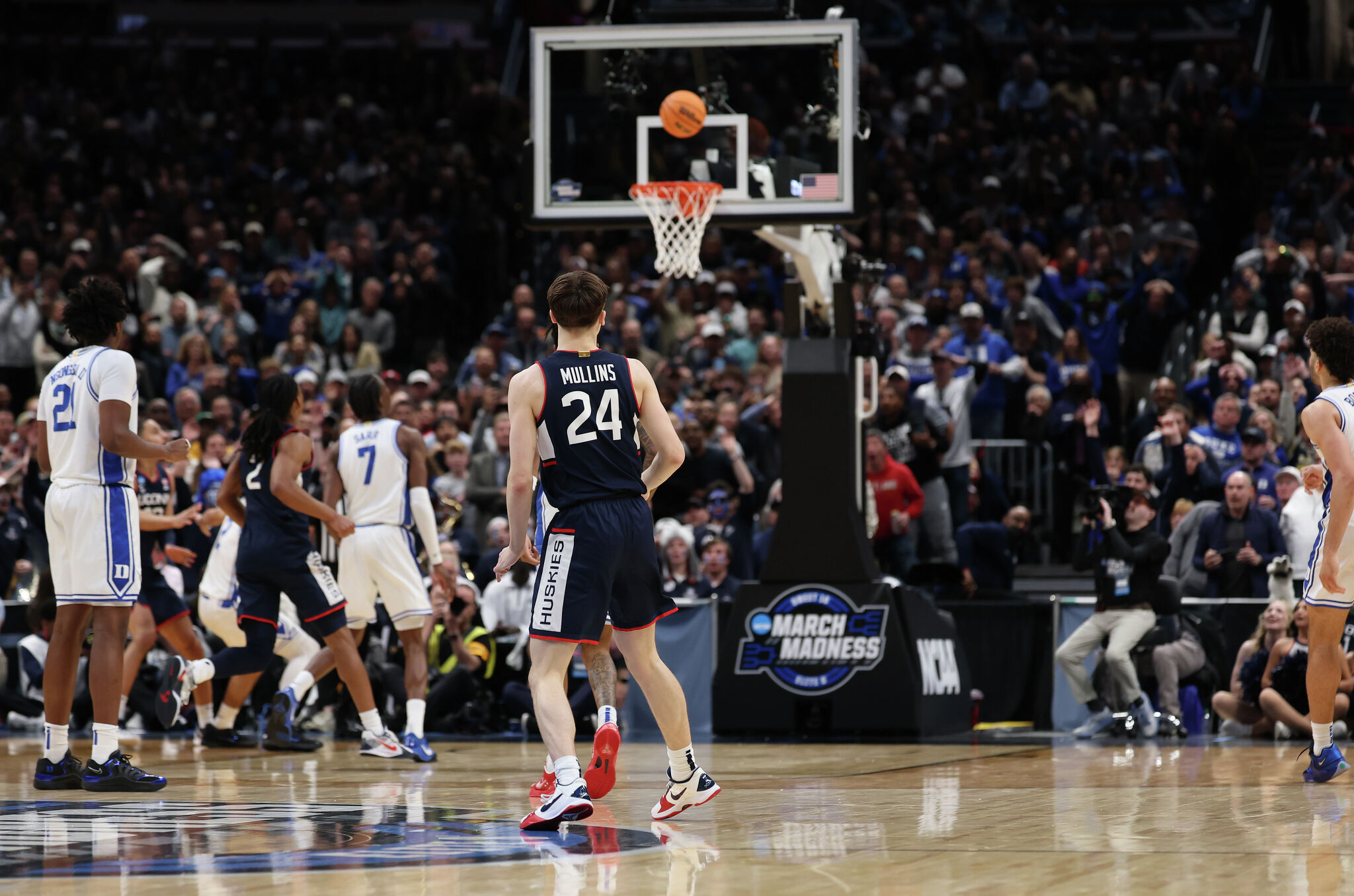 Which shot ranks No. 1 in UConn men’s basketball history?