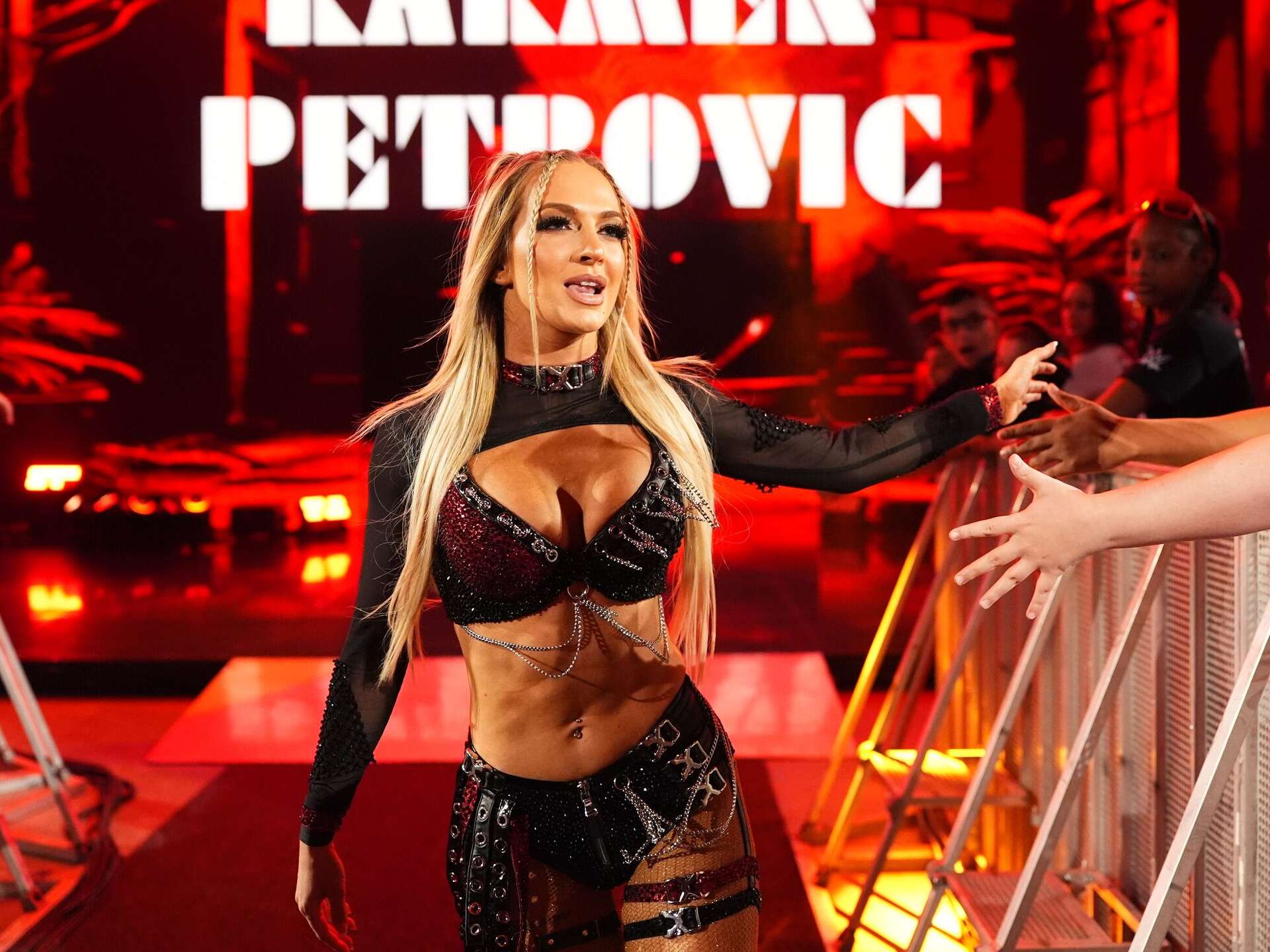 1-on-1 with WWE's Karmen Petrovic: Inside the Perros del Mal debut