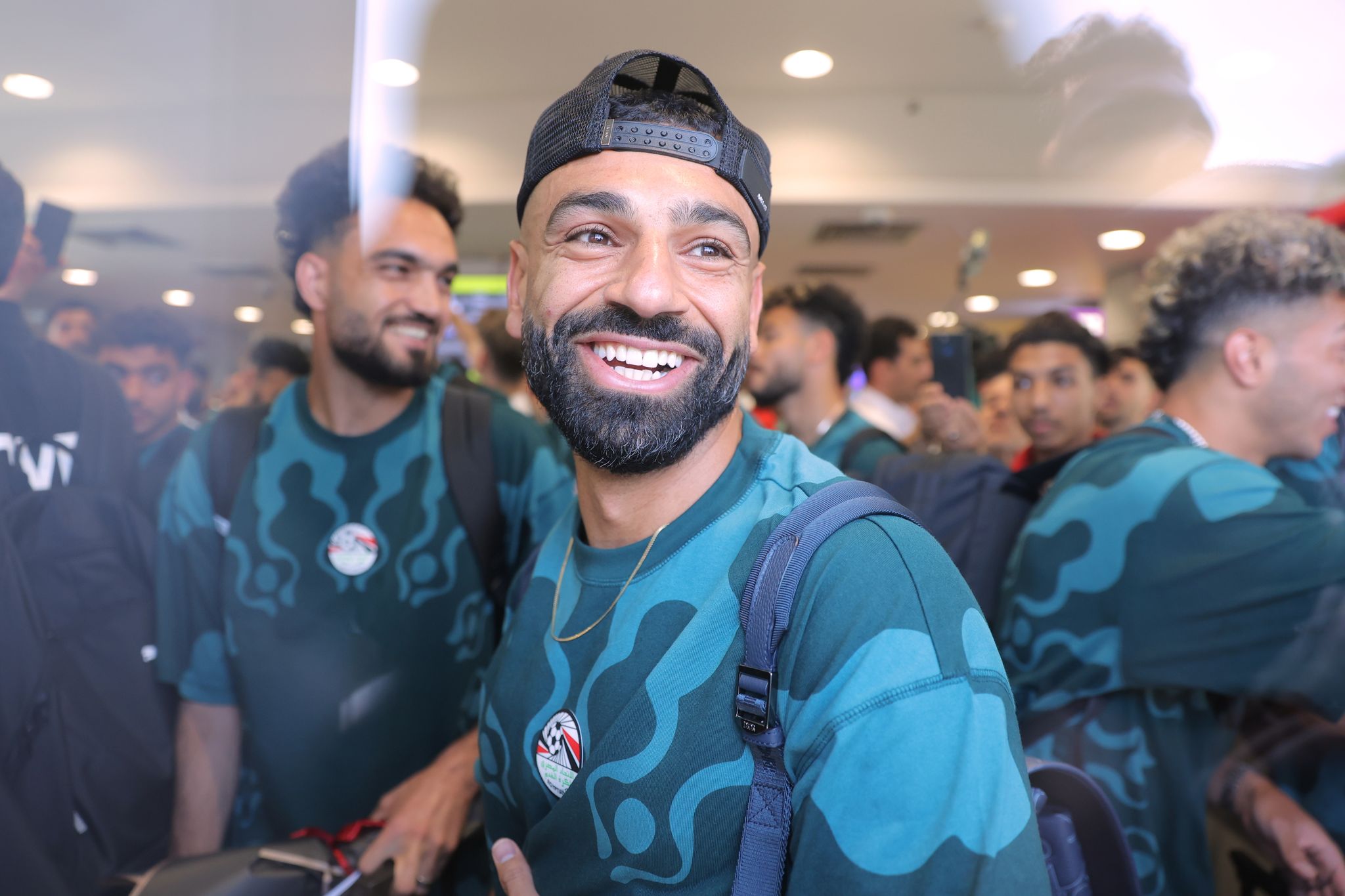 Egypt’s soccer team receives a heartfelt reception upon returning home after World Cup defeat. Egypt’s soccer team receives a heartfelt reception upon returning home after World Cup defeat.