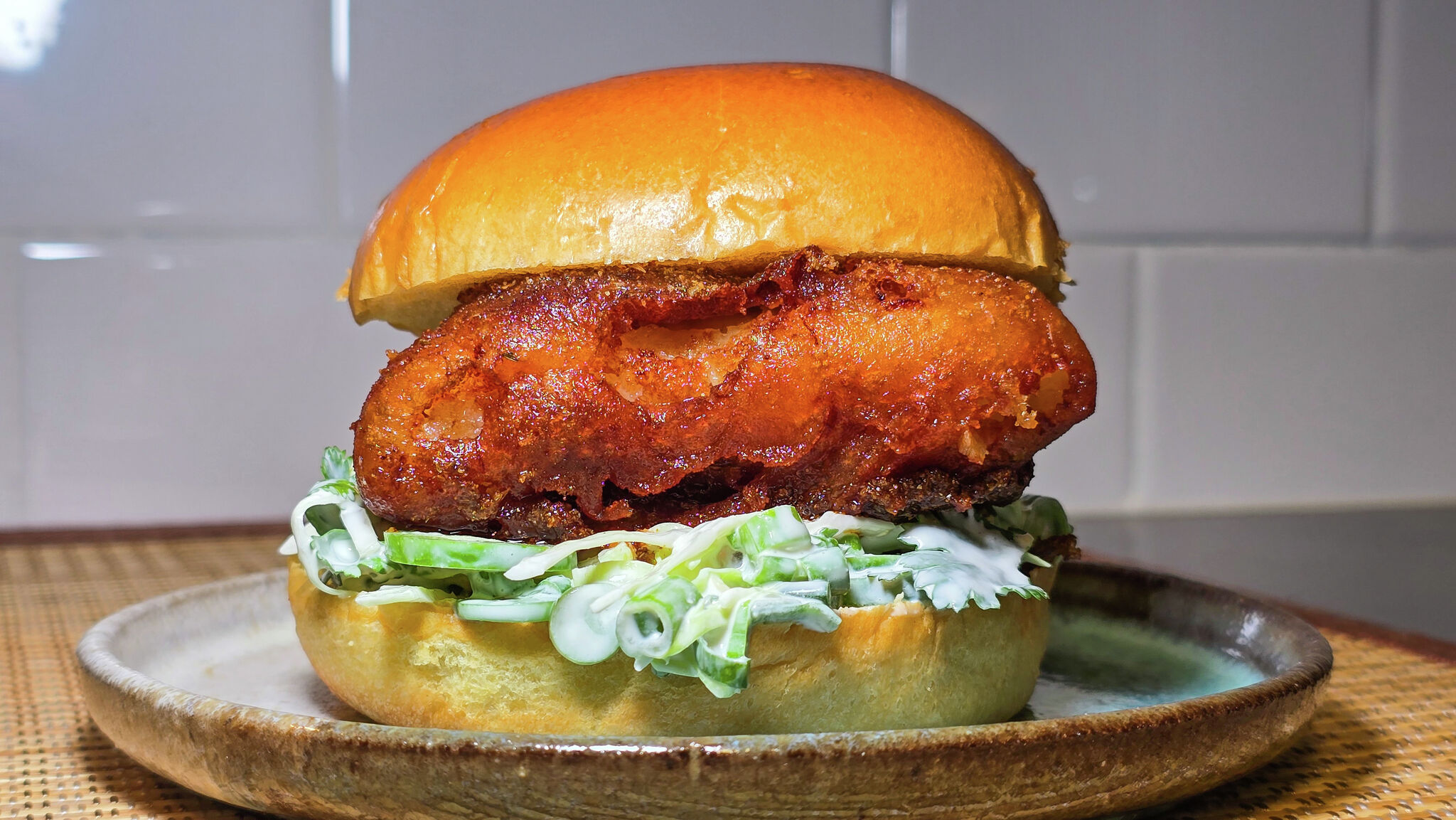 Rezept: Scharfes Fischsandwich