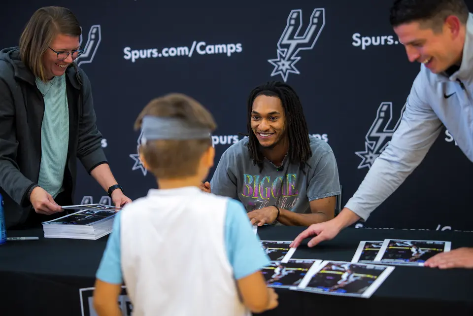 Entering his seventh season, forward Devin Vassell has grown into one of the Spurs' leaders off and on the court.