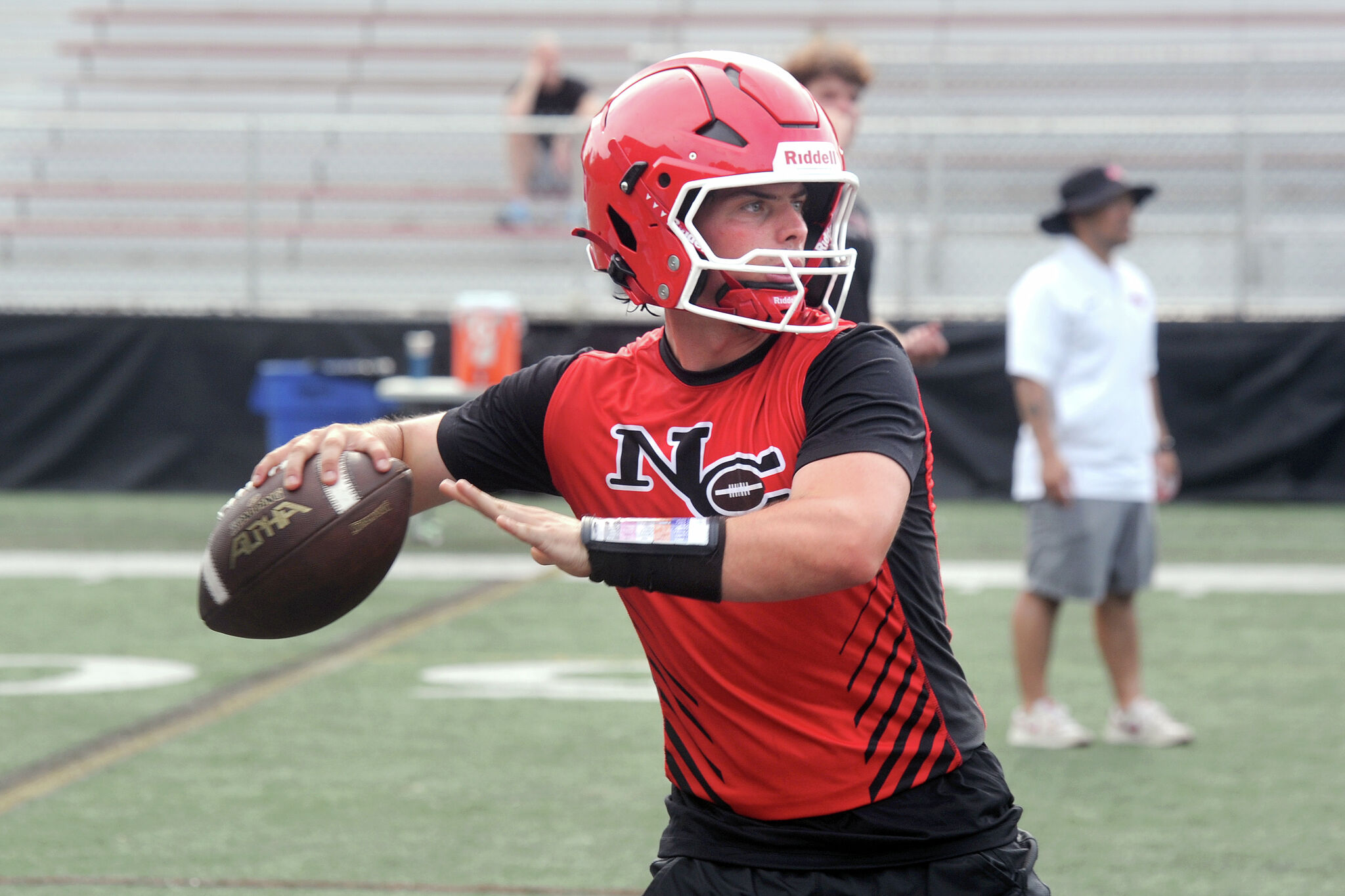New Canaan football wins Grip It and Rip It 7-on-7 tournament