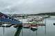 Boats are docked in a harbor in Petersburg, Alaska, Saturday, July 4, 2026.