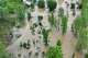This image made from video provided by KTVI shows flash flooding in Lesterville, Mo., Friday, July 10, 2026. (KTVI via AP)