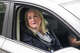 United States Representative Sylvia Garcia talks to the media before entering the Montgomery Ice Processing Center in Conroe, Saturday, July 11, 2026. Garcia plans to visit with the men who were riding with Lorenzo Salgado Araujo, who was shot and killed by Immigration and Customs Enforcement Tuesday.