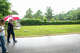 United States Representative Sylvia Garcia walks to her car after talking to the media before entering the Montgomery ICE Processing Center in Conroe, Saturday, July 11, 2026. Garcia plans to visit with the men who were riding with Lorenzo Salgado Araujo, who was shot and killed by Immigration and Customs Enforcement Tuesday.
