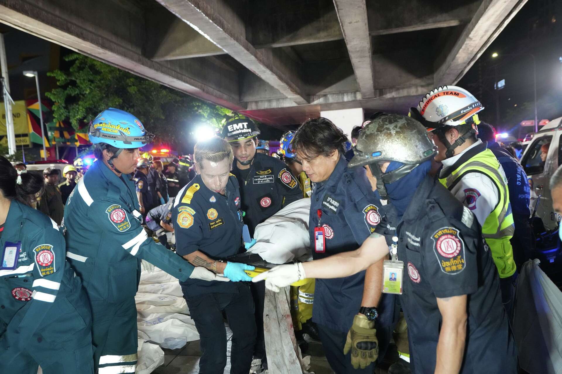 Fire breaks out at a pub in Bangkok, killing at least 27 people, officials say