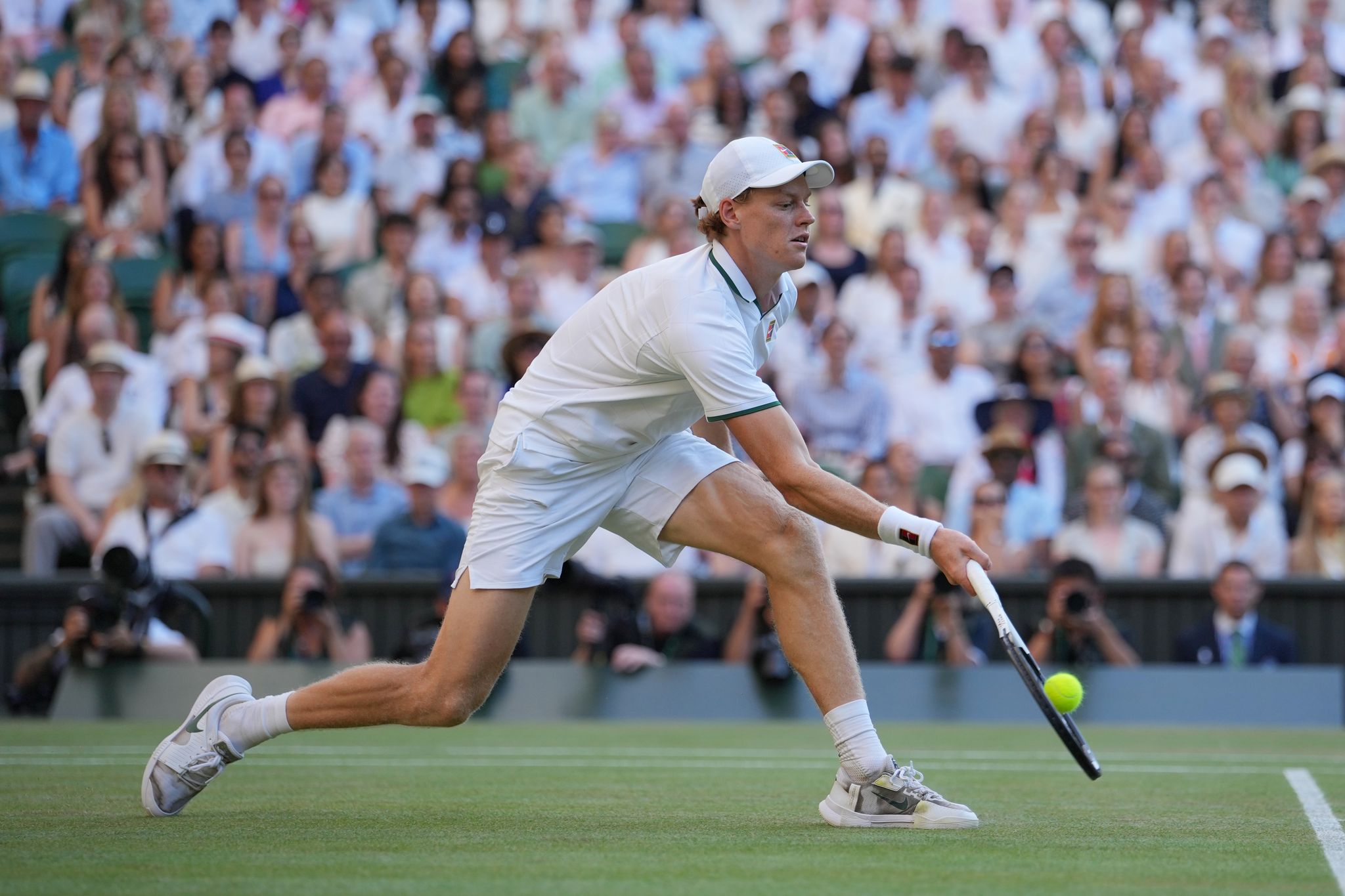 Jannik Sinner keeps evolving his game. Just like Federer, Nadal and Djokovic before him By ANDREW DAMPF , AP Sports Writer Updated July 13, 2026 6:57 a.m.