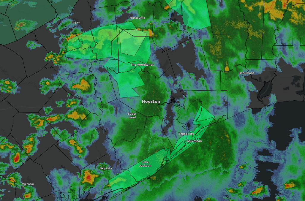 Flood advisory continues north of Houston as storms persist