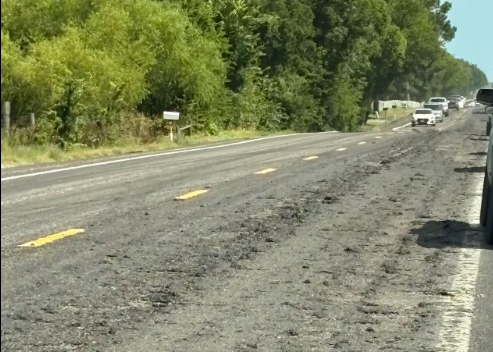 This North Texas road 'melted' in extreme heat. Here's why.