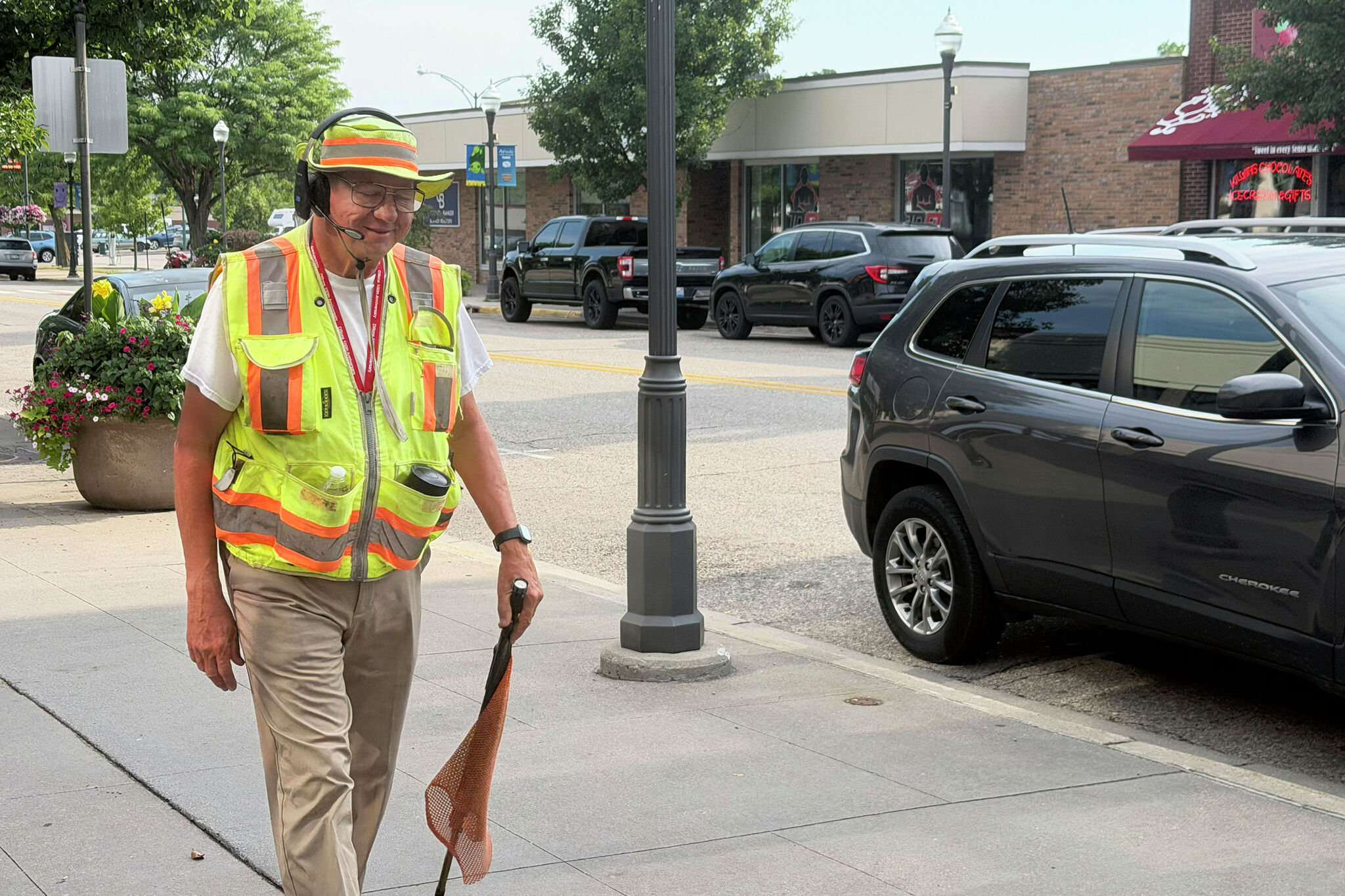 70-year-old walks across Michigan to raise awareness for adoption